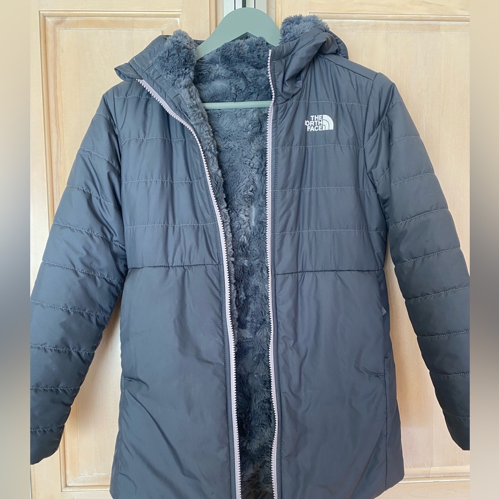 The North Face Reversible Mossbud Swirl Parka